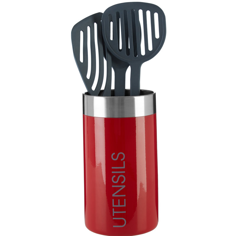 Metal Utensil Crock
