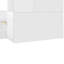 Lit plateforme en bois avec 6 tiroirs, tablettes, bureau et garde-robe-117975388