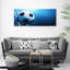 Ball In The Goal - No Frame Print on Canvas