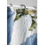Rideau de douche bleu Botanica