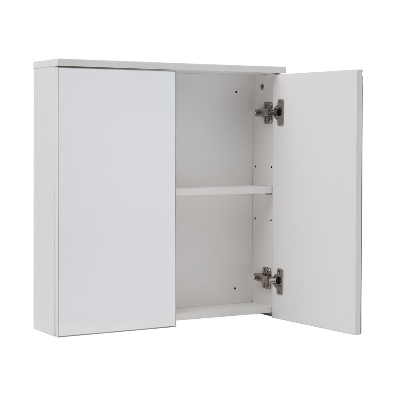 Montia MDF+glass Wall Bathroom Storage Furniture Set