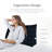 Sit-up Back Comfort Triangular Puffy Velvet Headboard Wedge Reading Pillow for Back Support uplift Compression-1965948332-1965948322