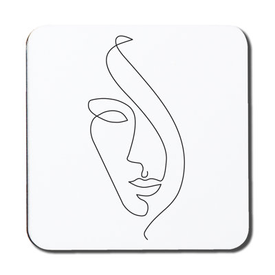Duggs Square 6 Piece Coaster Set