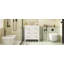 Ensemble de meuble-lavabo simple 30 po avec 3 tiroirs, meuble-lavabo autoportant avec cadre en bois massif 30 po-824565370