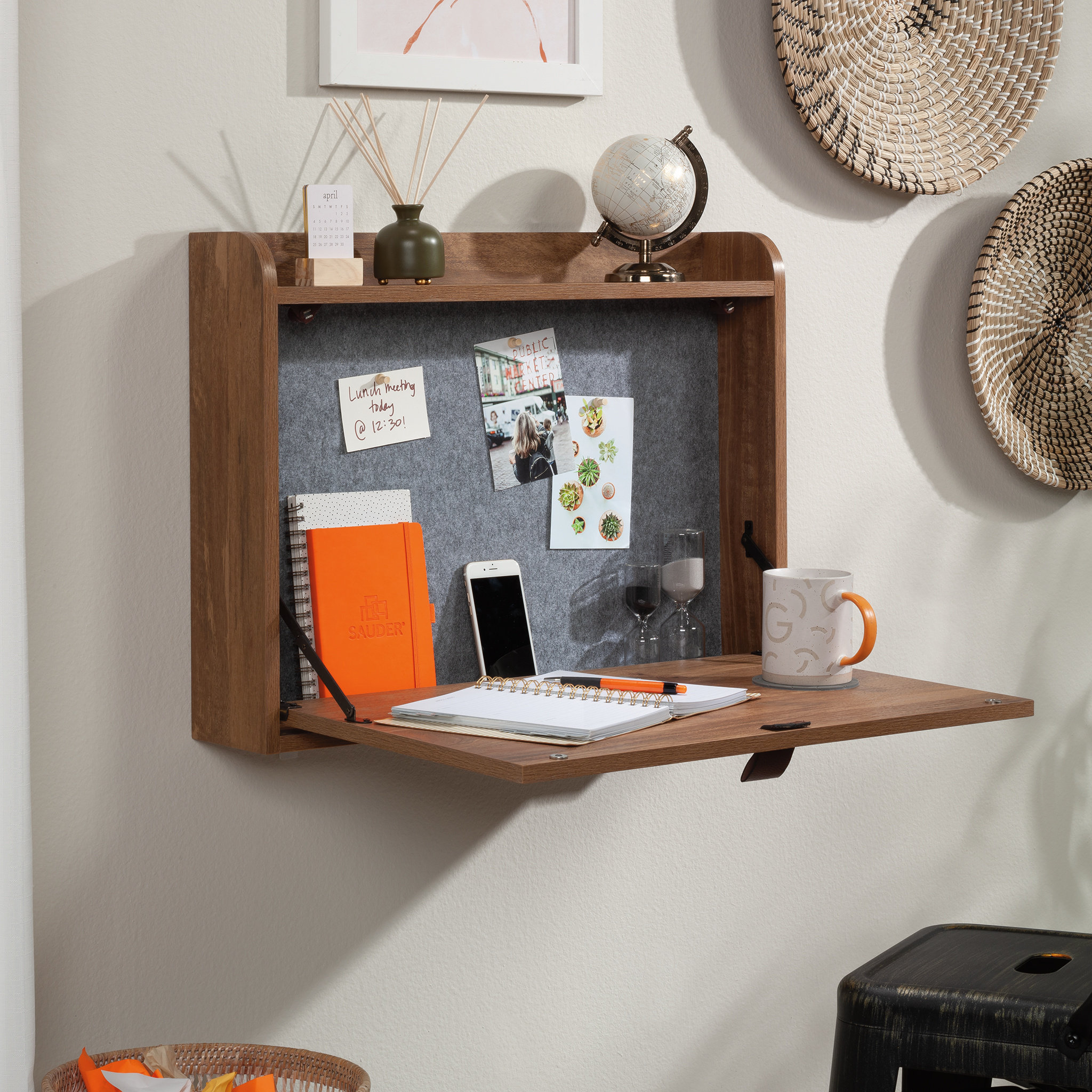 Wall mounted store desk wayfair