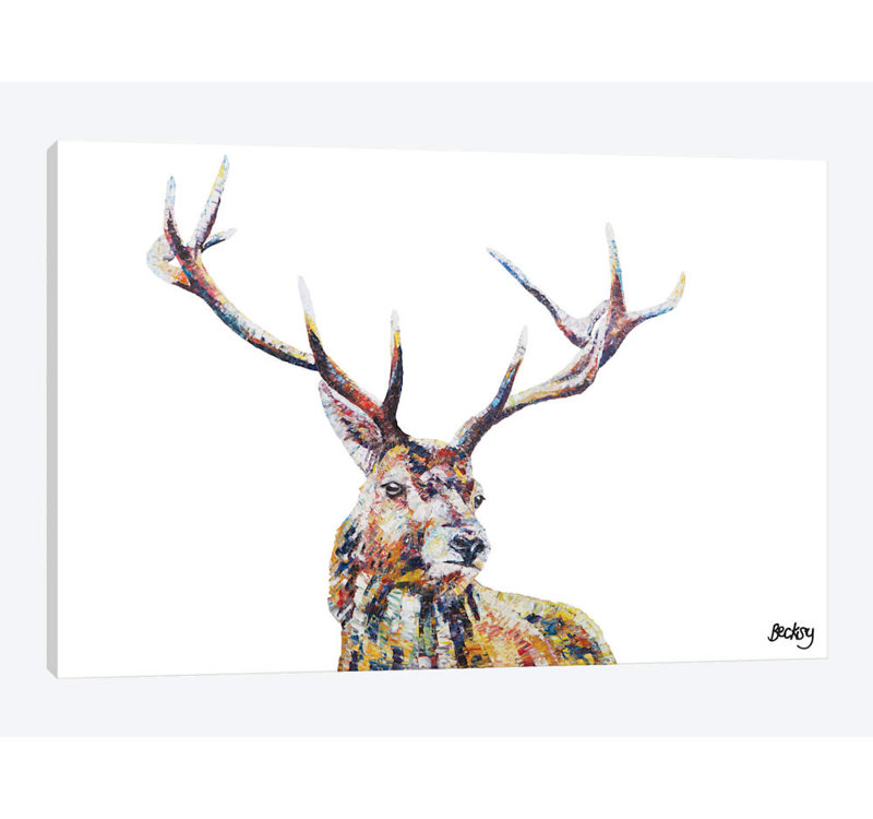 Becksy - Wrapped Canvas Print, 66.04 cm H x 45.72 cm W x 1.91 cm D