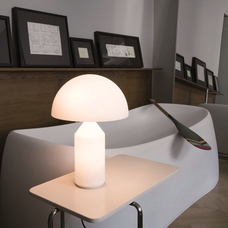 Atollo Table Lamp, 19.7" H x 15" W x 15" D