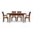 Sarah 4 - Person Solid Wood Top Four Leg Dining Set-16848866-37101029-39921237