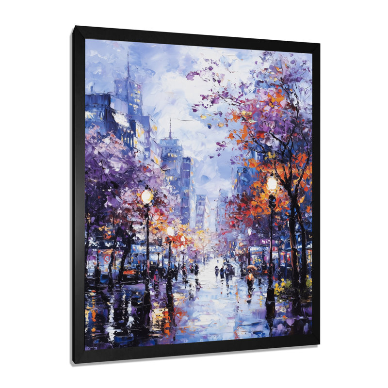 «Akihabara Electric District Tokyo II», reproduction sur toile, Reproduction encadrée d'une seule photo sans pass, Noir