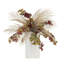 Danica Ivy And Areca Palm Arrangement In A Ceramic Vase-505766753