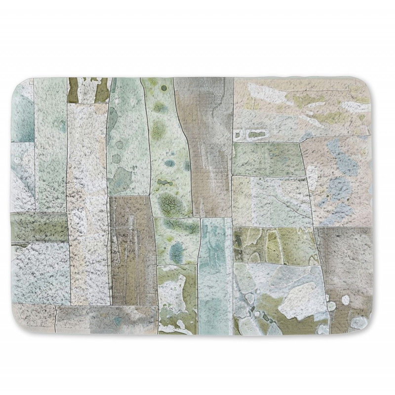 Chyenna Microfiber / Microsuede Non-Slip Bath Mat, 17" W x 24" L