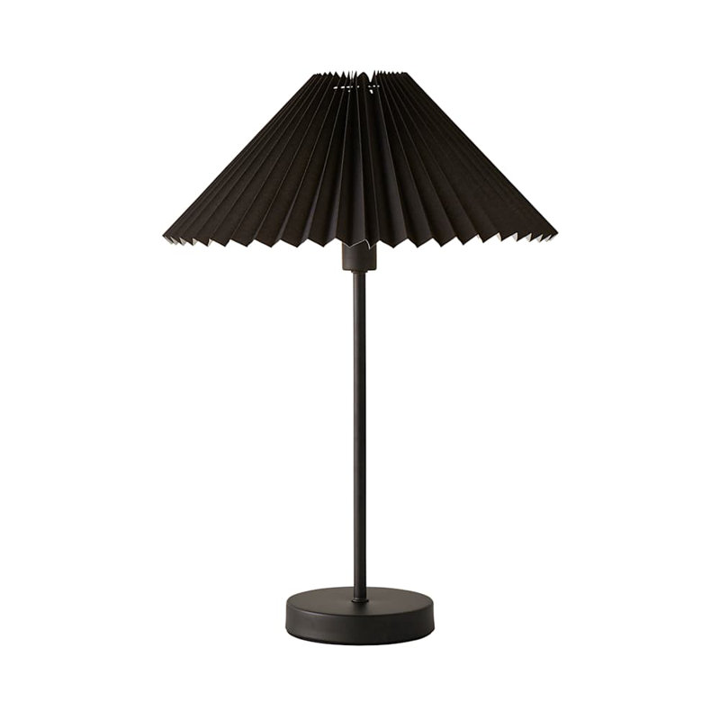 Kameron Metal Table Lamp, Black, No