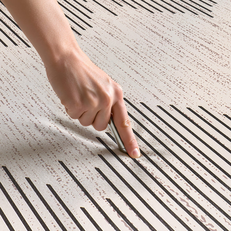 Tapis de cuisine Bohémien, Crème, Rectangle l 18 po x L 47 po