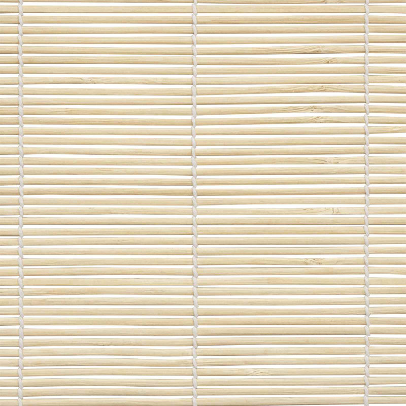 Bamboo Roller Blind, 160 cm W x 220 cm L, Natural