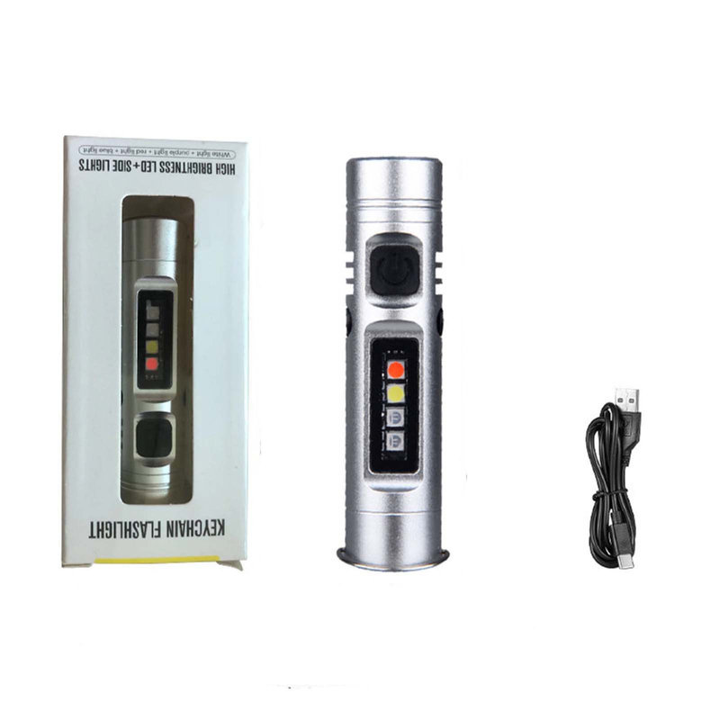 Multi-Functional Aluminum Alloy Mini Flashlight