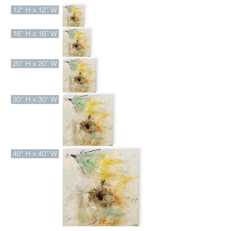 The Age Of Wisdom Print by Patricia Schwimmer, 20" H x 20" W x 1.5" D, Wrapped Canvas