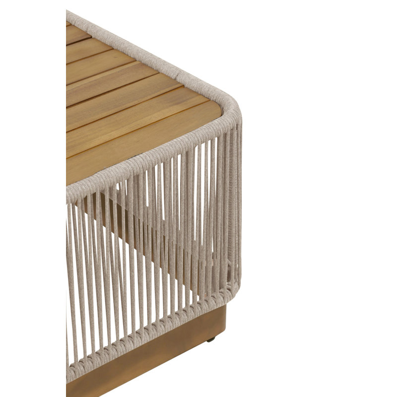 Table basse Alpine, Beige