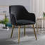 Abdulbaki 46cm H Velvet Upholstered Armchair-672868034