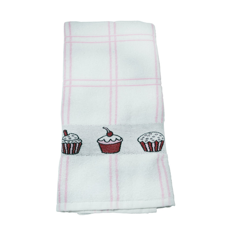 Cotton Embroidered Tea Towel Kitchen Towel