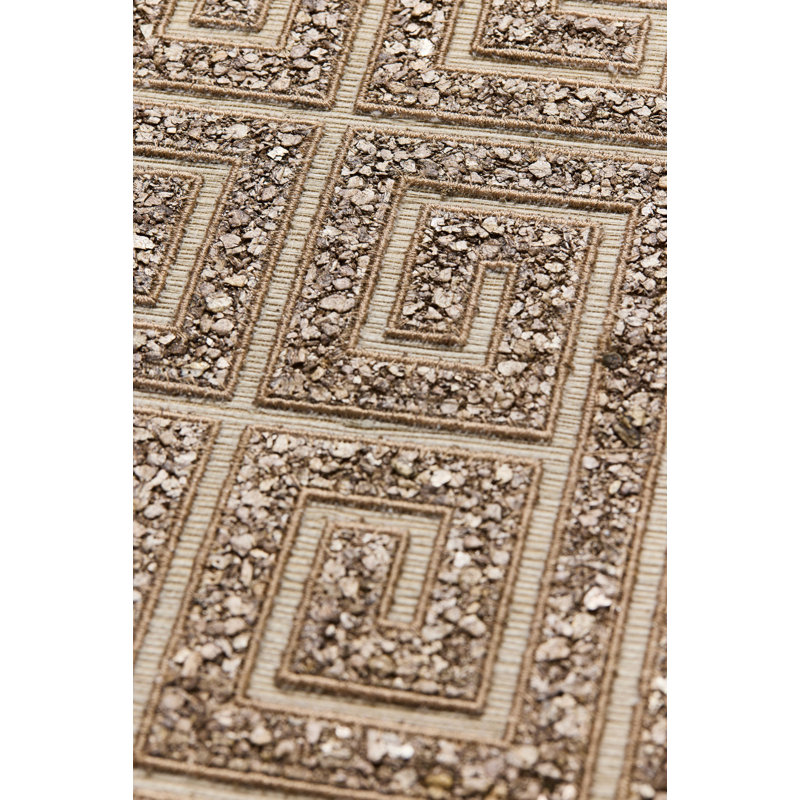 GRASSCLoth frt mosaique, Oeil du tigre