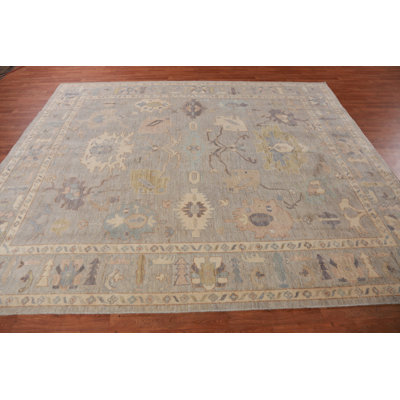 Vegetable Dye Oushak Turkish Area Rug 8x10