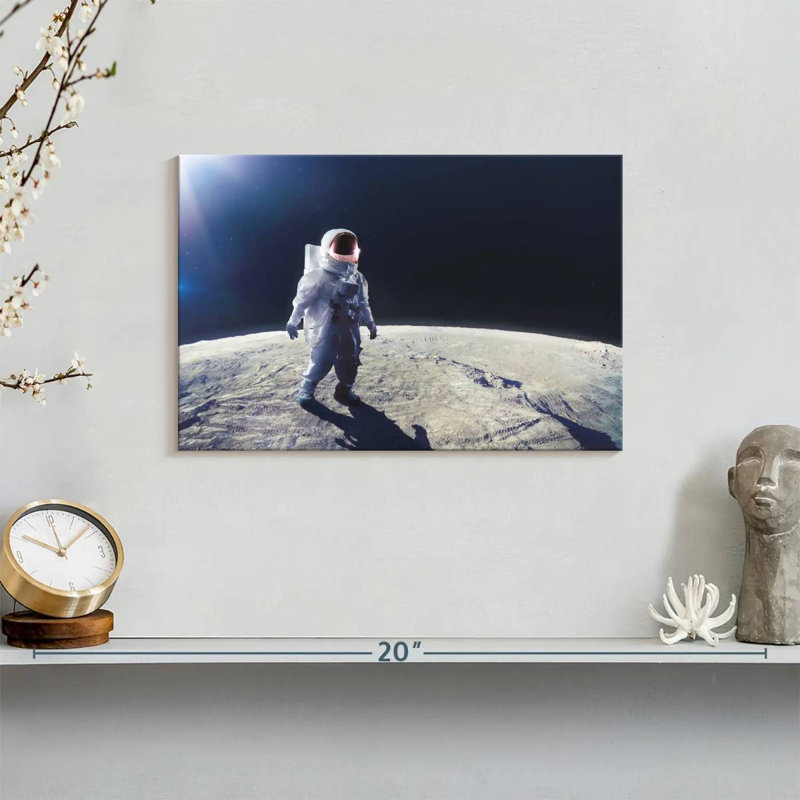 Oberle Moon Astronaut, 8" H x 12" W