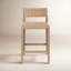 Hamlin Bar Stool with Solid Wood Frame-1610560151
