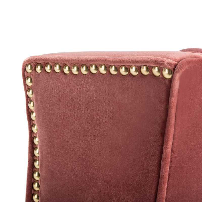 Higdon Velvet Chaise Lounge, Velvet Ash Gray