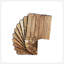 30 tuiles de terrasse emboîtables à motif rayé, 12 /