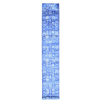 One-of-a-Kind 2'6" X 16'10" New Age Runner Area Rug in