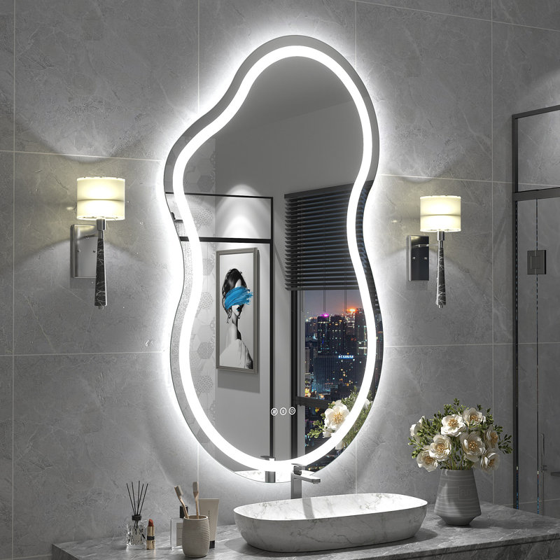 Miroir mural Aevar, 49 po x 27 po