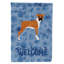 Caniche en polyester à 2 côtés 40 x 28 po standard welcome drapeau maison-957492870