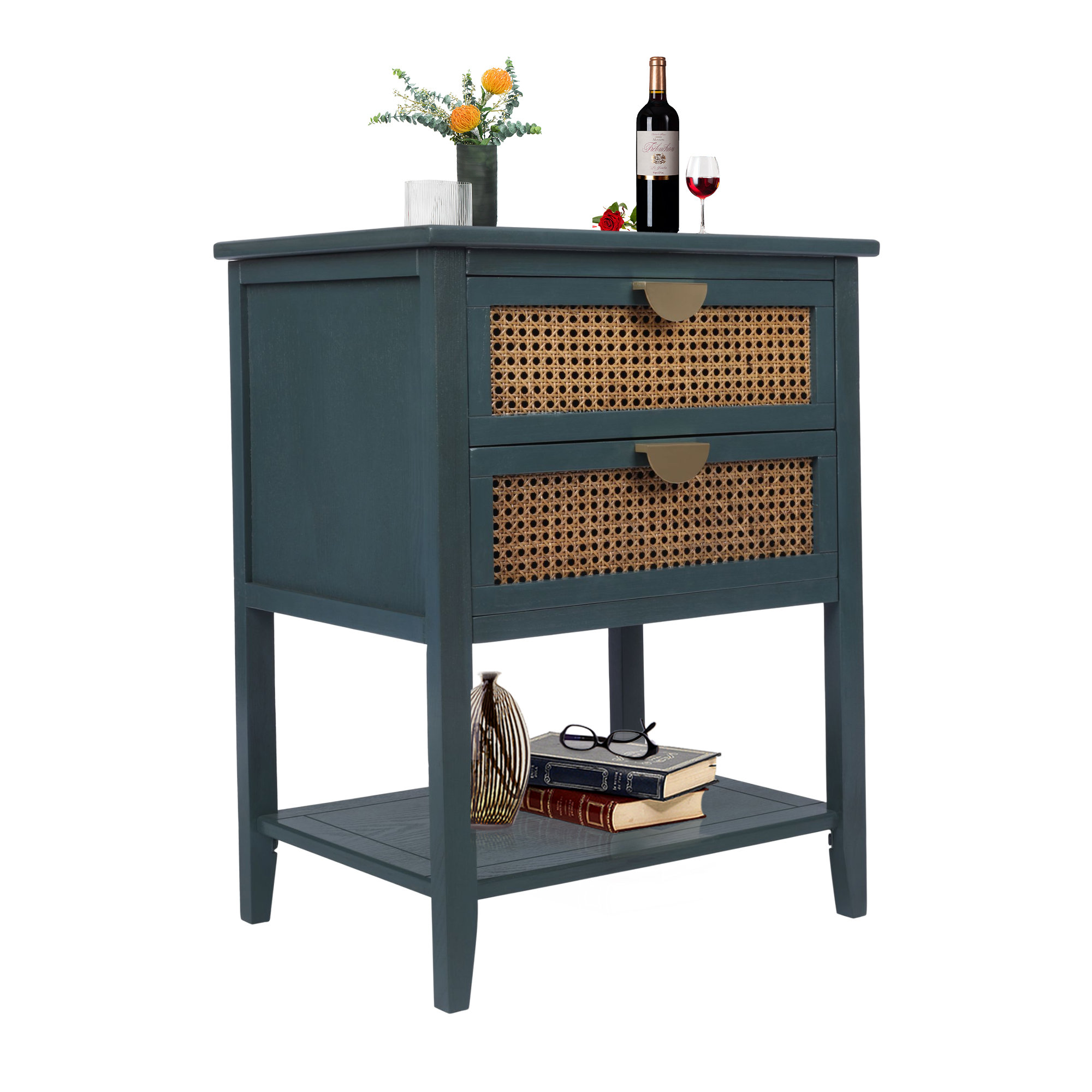 Bay Isle Home Lidderdale 2 - Drawer Nightstand & Reviews | Wayfair
