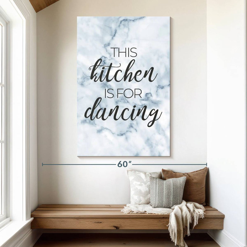 Kitchen For Dancing, 51" H x 34" W