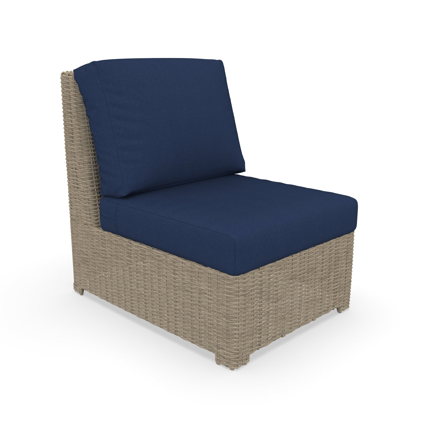 Henri Sunbrella® Patio Lounge Chair, Canvas Navy