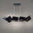 Konstruct Dimmable LED Geometric Chandelier-55967427