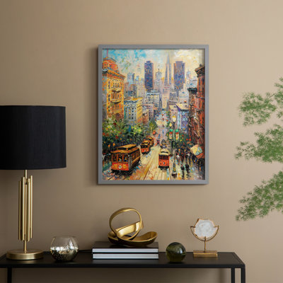 LANDSCAPES Series CCCLV Framed Print - Solid Wood