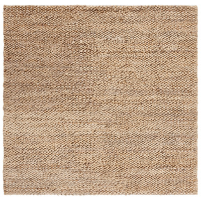 Tapis en jute / coton Kierstan