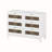 Wooden Dresser with 6 Drawers-991300970