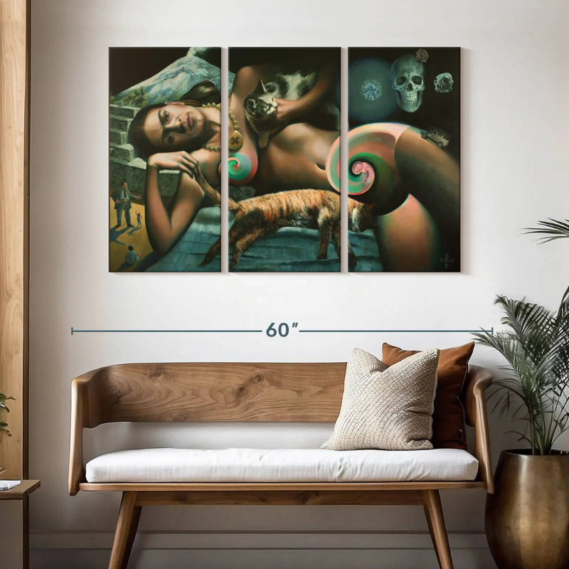 Leisha Frida Kahlo 2020, H 32 po x l 50 po