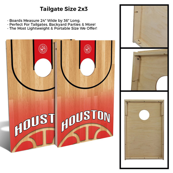Houston Astros | 2x3 Solid Wood Cornhole