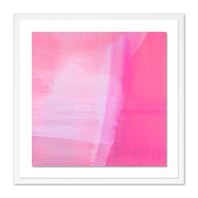 Rose Garden Print by Kim Whiteside, White, 24" H x 24" W x 1.5" D