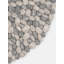 Ernie Round Geometric Wool Hand Woven Area Rug-22608102