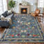 Tapis à motif papillon et insecte-129373133-129373134