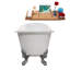 Baignoire de trempage sur pattes 72 "Streamline-50896397-84364022