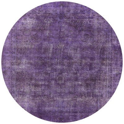 Tapis oriental mauve