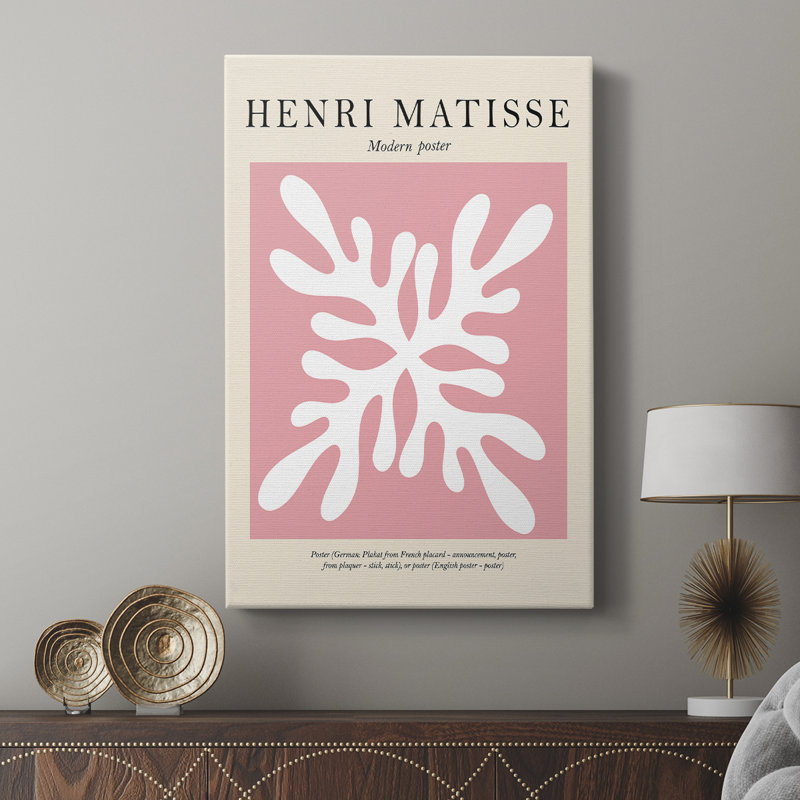 Matisse Cxxxx, reproduction encadrée - galerie Cavas, H 48 po x l 32 po