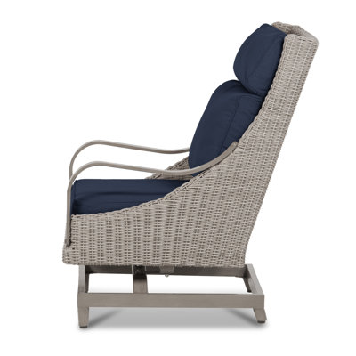 Maddox High Back Patio Chair with Sunbrella Cushions