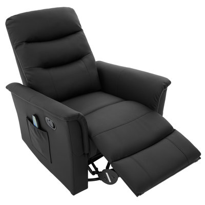 Manual Recliner Chair Rocking And Swivel Recliner Nursery Rocking Recliner Massage Recliner With 8-Point Massage Function And Adjustable Backrest