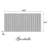Spanish Deco Pureform Porcelain 12"x 24" Floor and Wall Tile - (5 PCS, 10.76 Sq. Ft.)-99604288